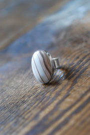 Hard Candy Ring Collector's Banded Agate
