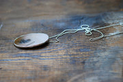Grow Necklace Dendritic Landscape Agate